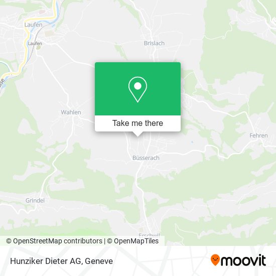 Hunziker Dieter AG map
