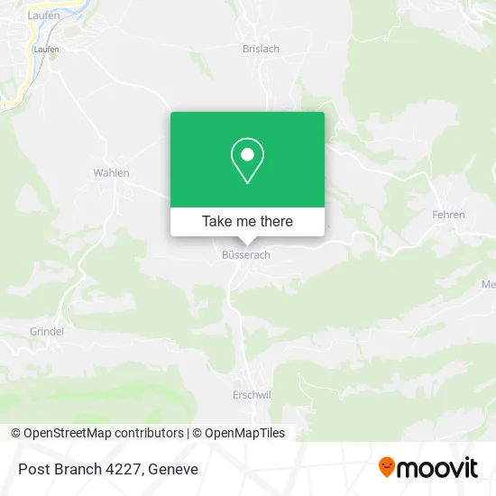 Post Branch 4227 map