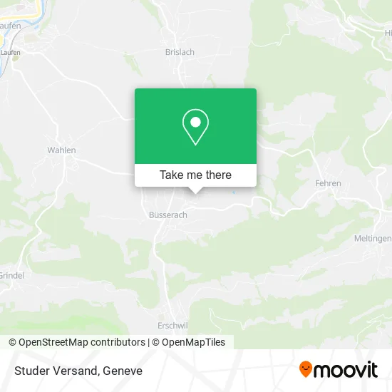 Studer Versand map