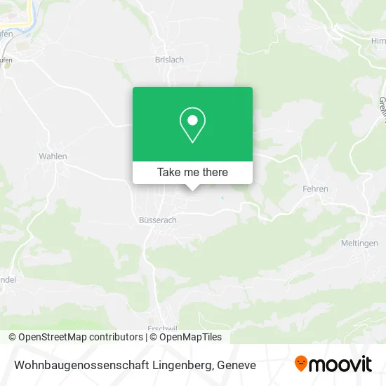 Wohnbaugenossenschaft Lingenberg map