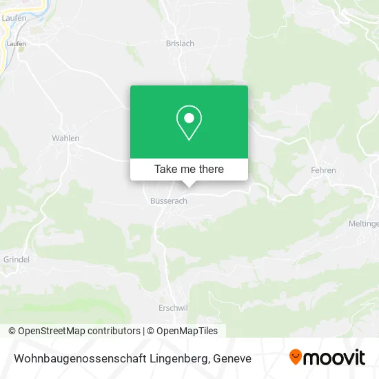 Wohnbaugenossenschaft Lingenberg map