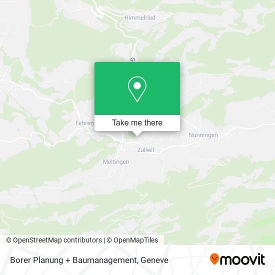 Borer Planung + Baumanagement map