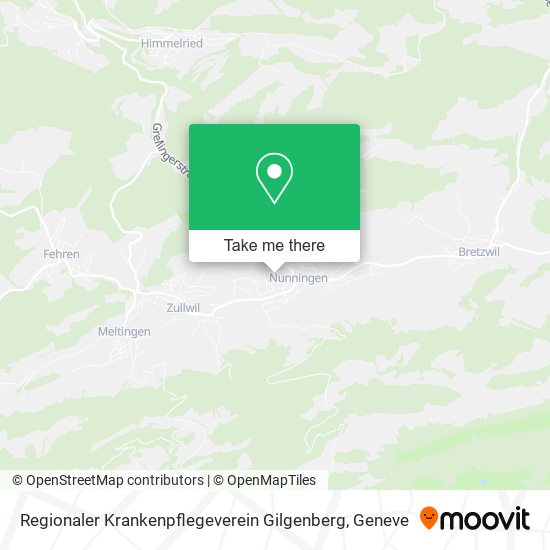 Regionaler Krankenpflegeverein Gilgenberg map