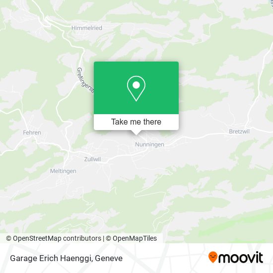 Garage Erich Haenggi map