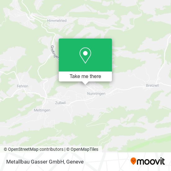 Metallbau Gasser GmbH map