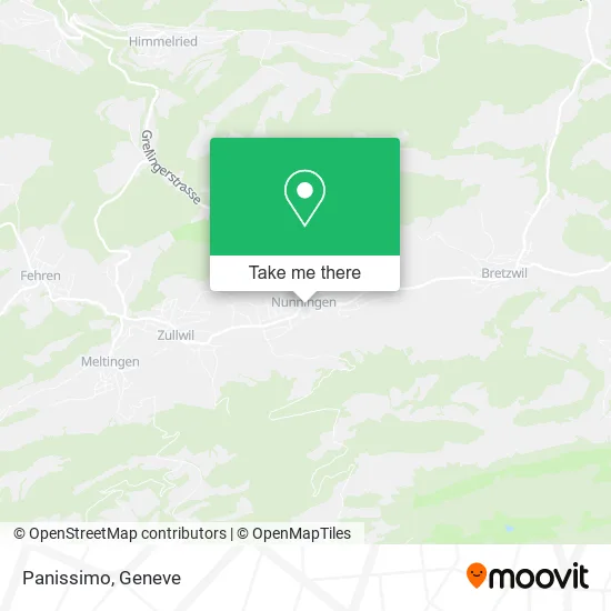 Panissimo map