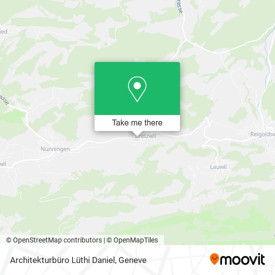 Architekturbüro Lüthi Daniel map