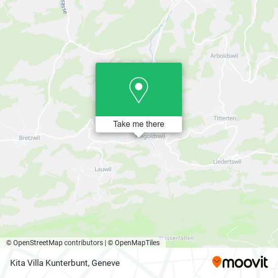 Kita Villa Kunterbunt map