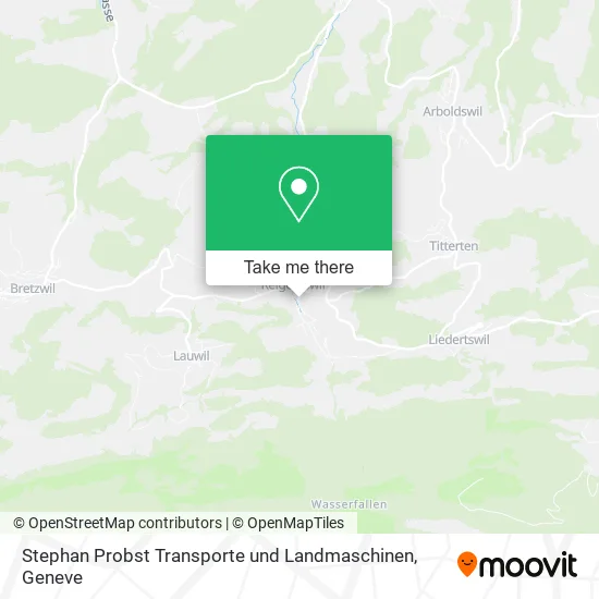 Stephan Probst Transporte und Landmaschinen map