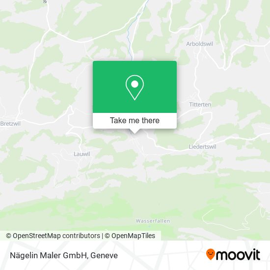 Nägelin Maler GmbH map