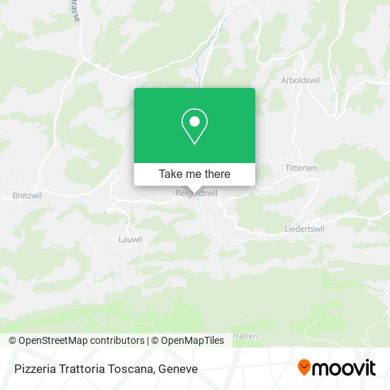 Pizzeria Trattoria Toscana map