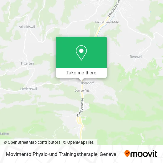 Movimento Physio-und Trainingstherapie map