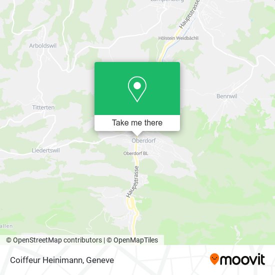 Coiffeur Heinimann map