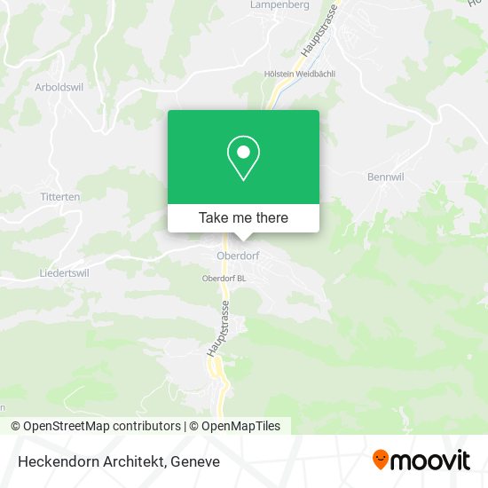 Heckendorn Architekt map