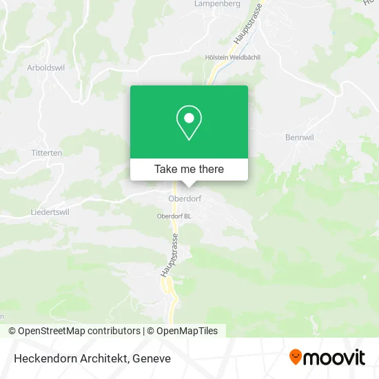 Heckendorn Architekt map