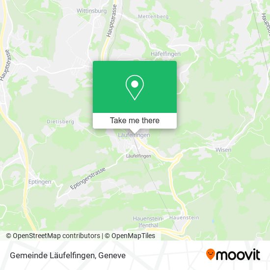 Gemeinde Läufelfingen map
