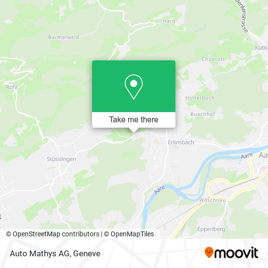 Auto Mathys AG map