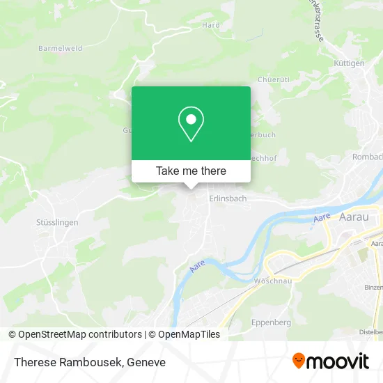 Therese Rambousek map