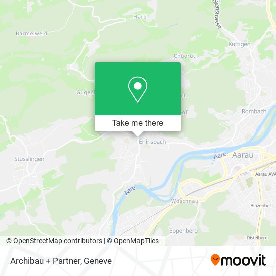 Archibau + Partner map
