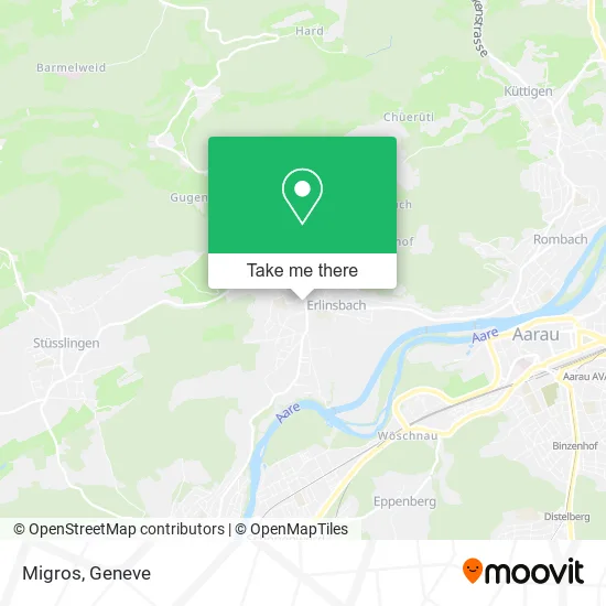 Migros map