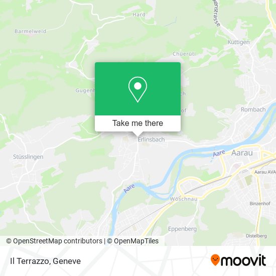 Il Terrazzo map