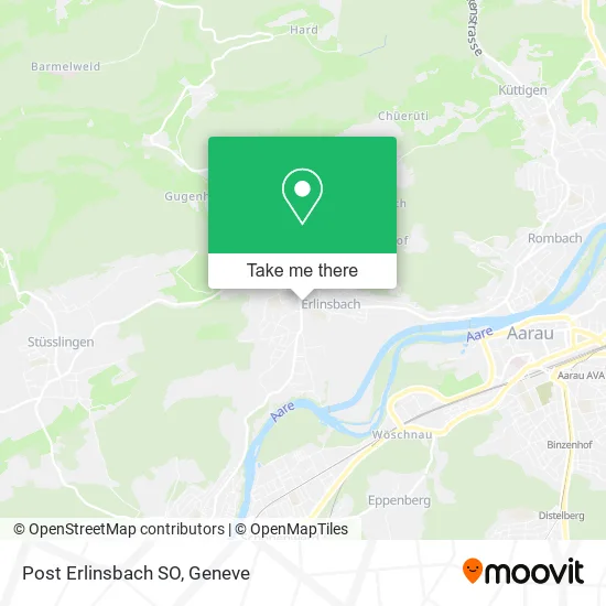 Post Erlinsbach SO plan