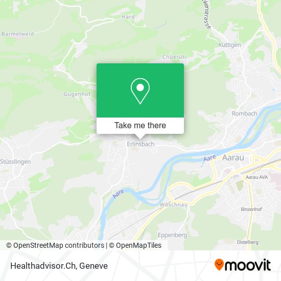 Healthadvisor.Ch map