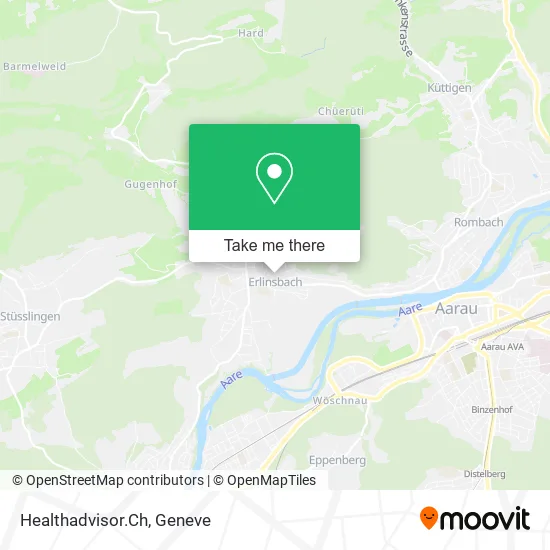 Healthadvisor.Ch map