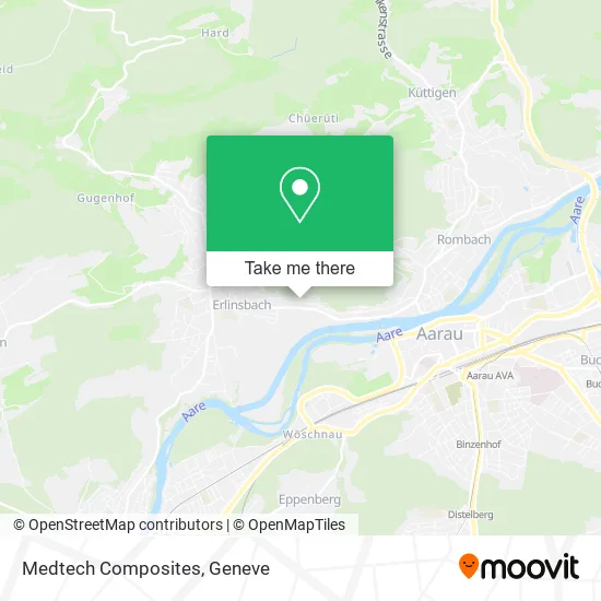 Medtech Composites map