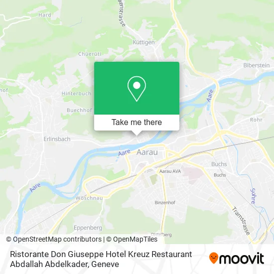 Ristorante Don Giuseppe Hotel Kreuz Restaurant Abdallah Abdelkader map