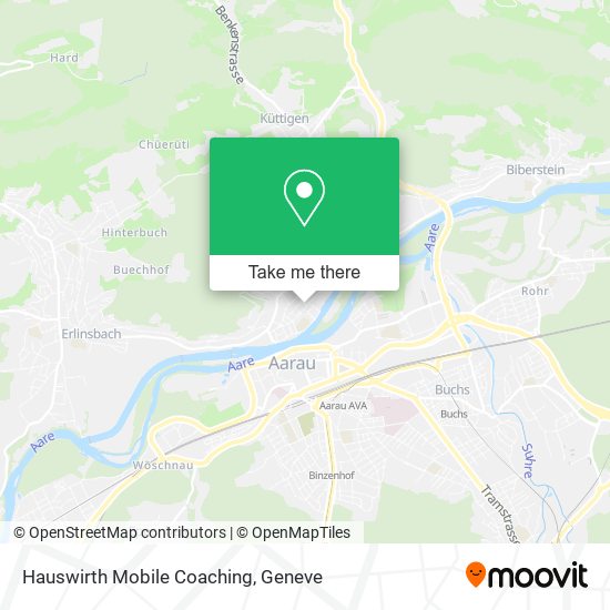 Hauswirth Mobile Coaching map