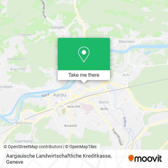 Aargauische Landwirtschaftliche Kreditkasse map