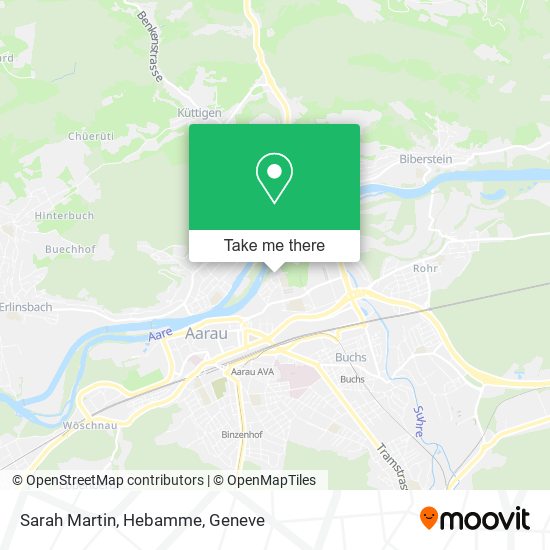 Sarah Martin, Hebamme map