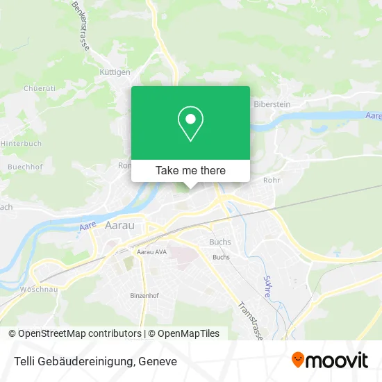 Telli Gebäudereinigung map