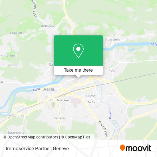 Immoservice Partner map