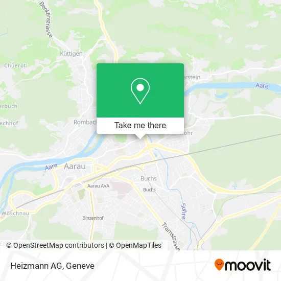 Heizmann AG map