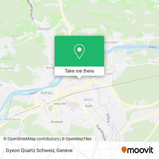 Gyeon Quartz Schweiz map
