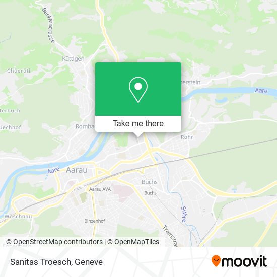 Sanitas Troesch map