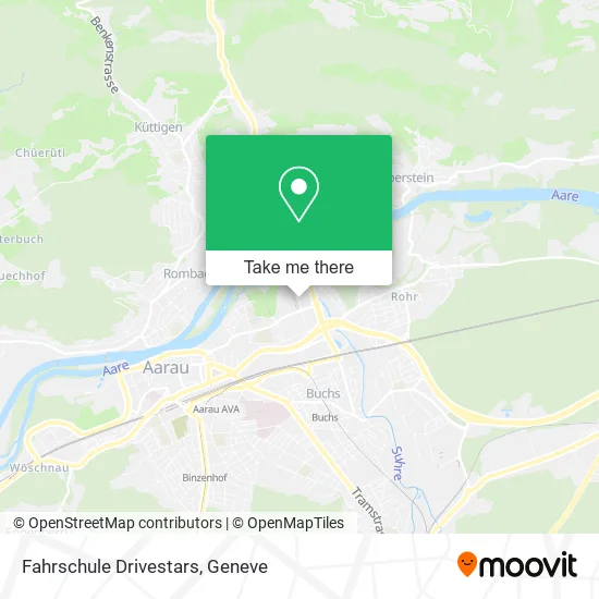 Fahrschule Drivestars map