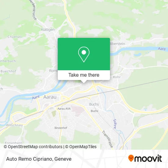 Auto Remo Cipriano map