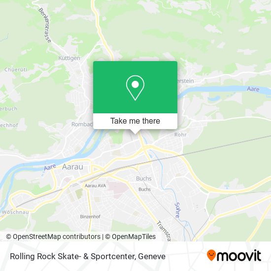 Rolling Rock Skate- & Sportcenter map