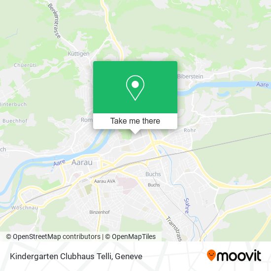 Kindergarten Clubhaus Telli map