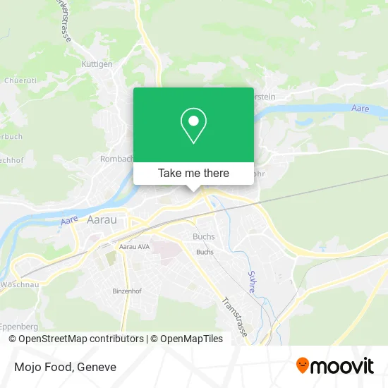 Mojo Food map