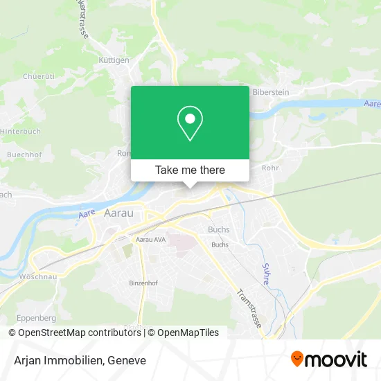 Arjan Immobilien map