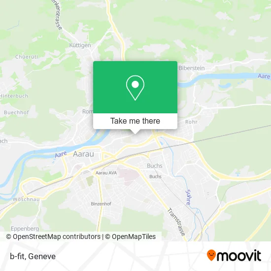 b-fit map