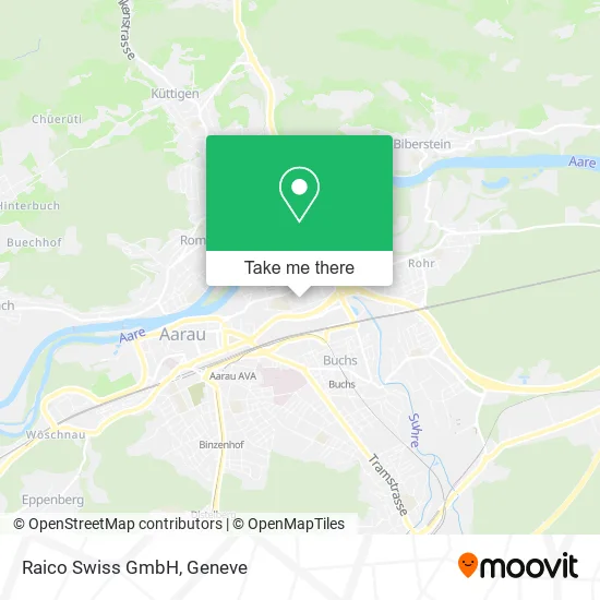 Raico Swiss GmbH map