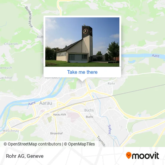 Rohr AG map