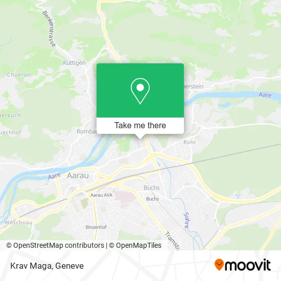 Krav Maga map