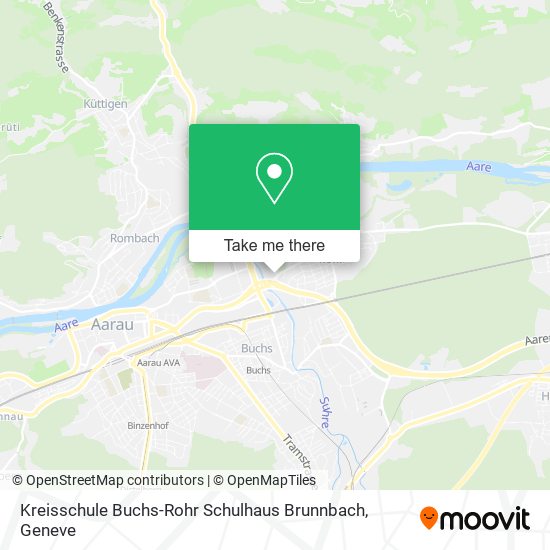 Kreisschule Buchs-Rohr Schulhaus Brunnbach map
