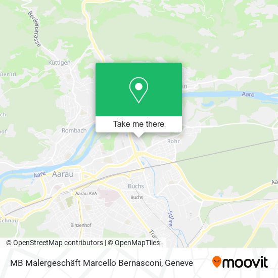 MB Malergeschäft Marcello Bernasconi map